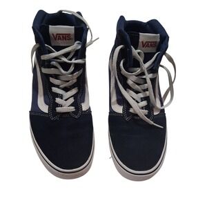 VANS Size 10 Sk8-Hi Off The Wall Blue VN0A32R2MXQ